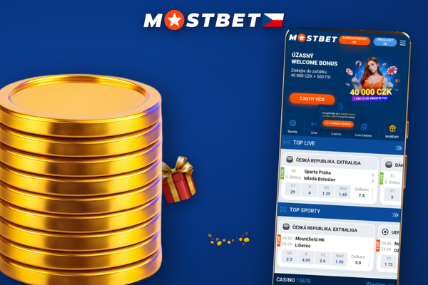 Mostbet casino CZ: uvítací bonus 125 % na první vklad a 250 free spinů na oblíbených slotech
