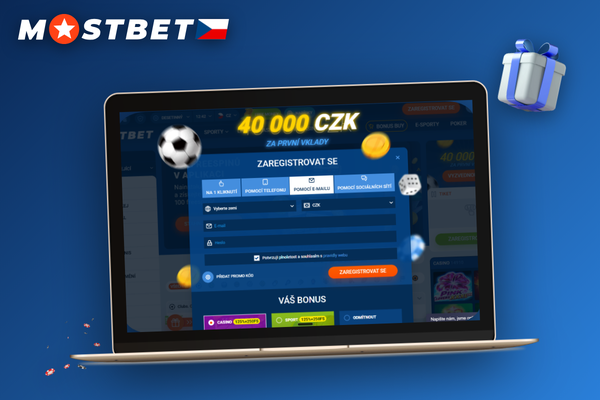 Hráč vybírá nejvhodnější metodu Mostbet registrace na notebooku doma